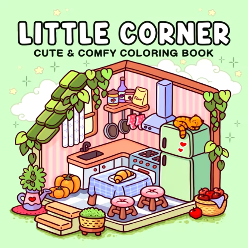 Vistarex Cozy Coloring Book