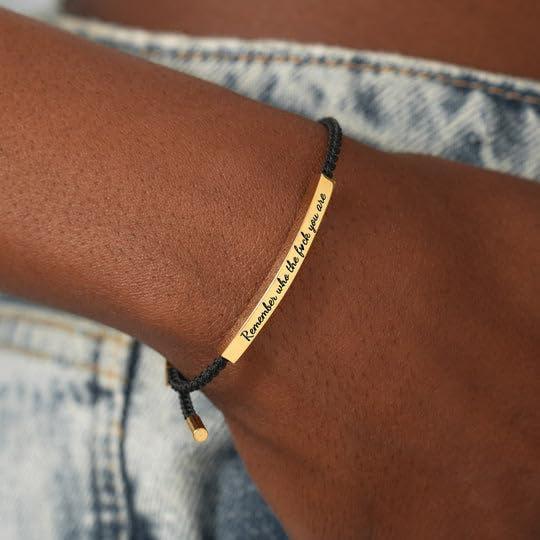 Remember who the Fvck you are Inspire Bracelet