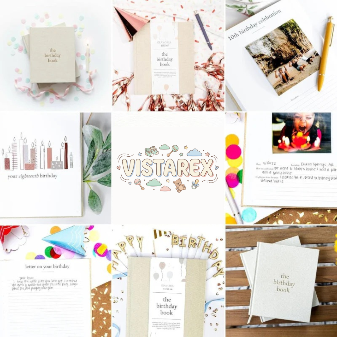 The Birthday Book™ - Baby Memory Journal