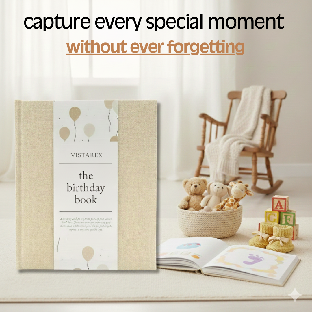 The Birthday Book™ - Baby Memory Journal