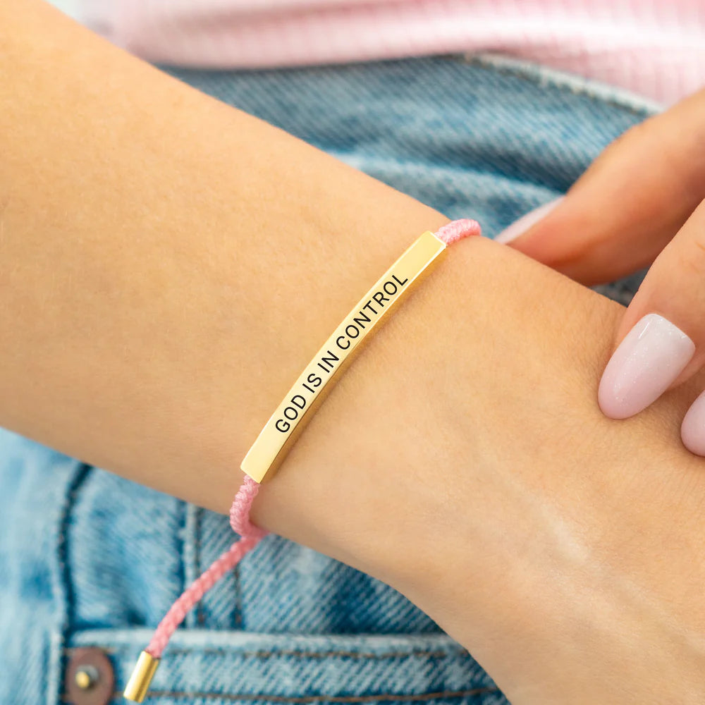 God Is In Control Inspire Bracelet