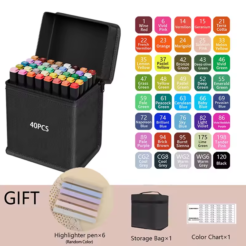 Signature Color Markers (Free Gifts)