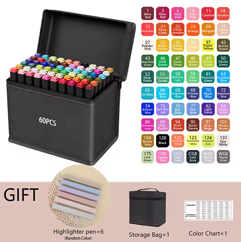 Signature Color Markers (Free Gifts)