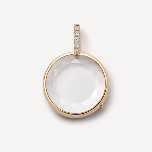 Round Gold Locket