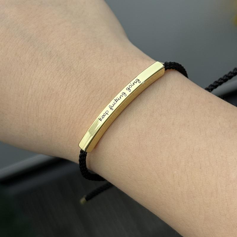 Keep Fvcking Going Inspire Bracelet