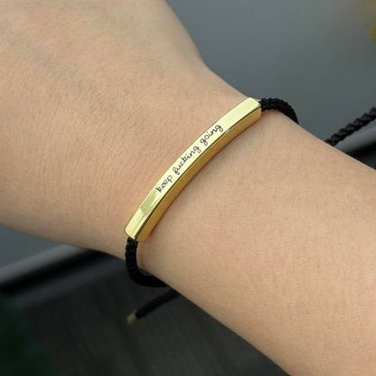 Keep Fvcking Going Inspire Bracelet