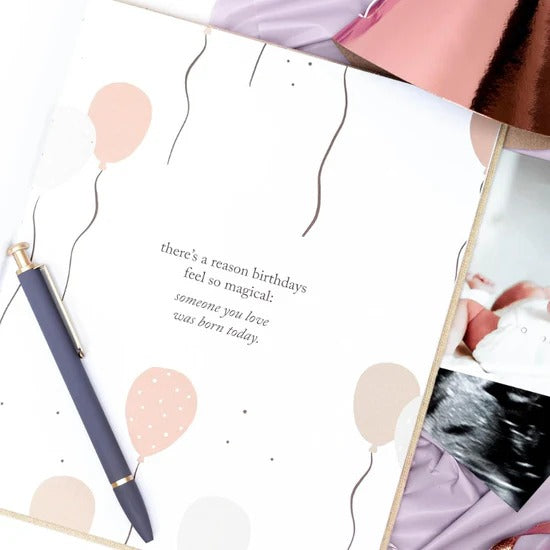 The Birthday Book™ - Baby Memory Journal