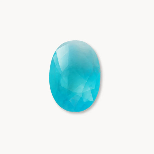 March Birthstone Charm - Aquamarine